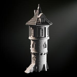 Medieval Fantasy Wizard Tower