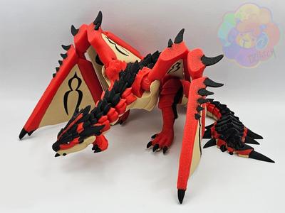 Rathalos – Flexi Articulated Monster Hunter Dragon