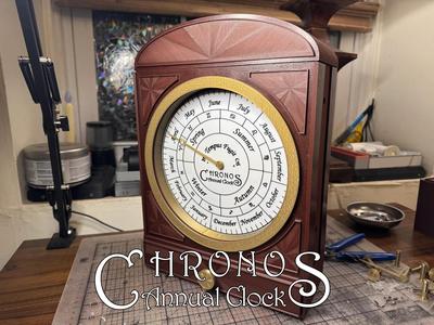CHRONOS Annual Clock – IoT Circular Calendar