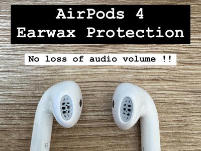 Earwax Protection for AirPods 4