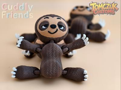 Sleepy Sloth – Cuddly Friends Series