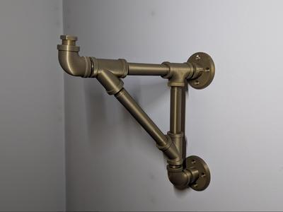 Steampunk Shelf Bracket