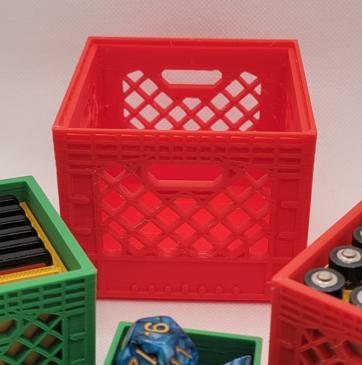 Mini Milk Crate Storage Box – 3in