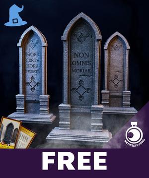 FREE Real-size Prop – Tombstones