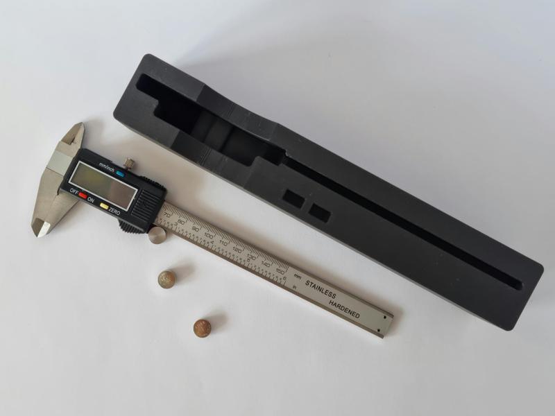 Gridfinity 6x1x8 Digital Caliper Holder (Tall)