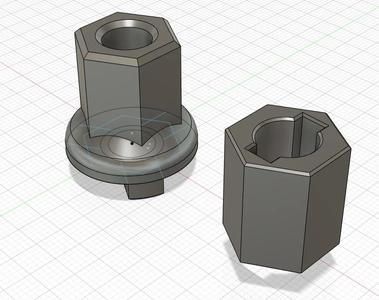 VW T3 Montagehilfe für Einstellschraube Rechteck Scheinwerfer