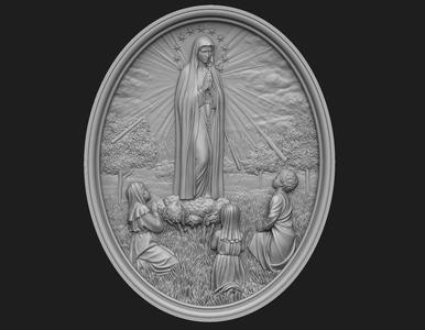 Our Lady of Fatima Medallion
