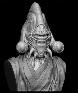 Pablo Jill – Jedi Life Size Star Wars Bust – 3D Print File (STL)