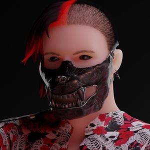 Wolf Mask / Ku-Ronin Mask, Ronin, Japanese Mask