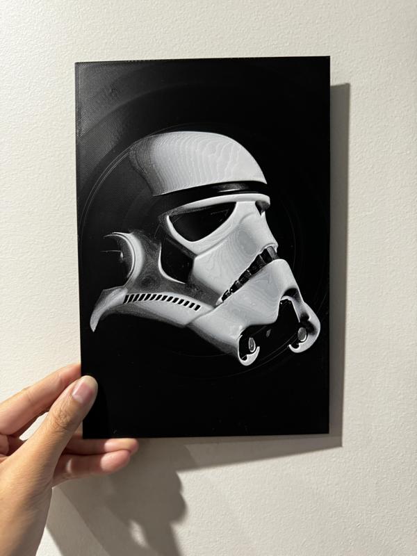 Stormtrooper Helmet – HueForge Print