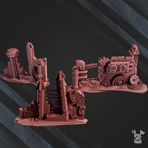 Cyberpunk terrain