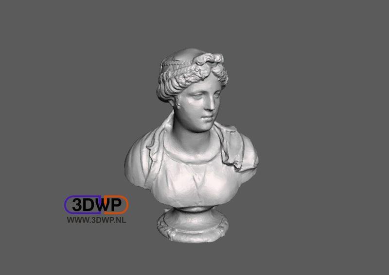 Bust Of A Young Woman – Simone Bianco (Statue 3D Scan)