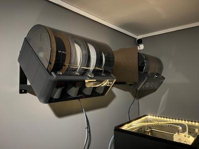 Wall mount for AMS/AMS 2 with/without plate holder