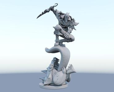 pyke 3D Print Model from League of Legends