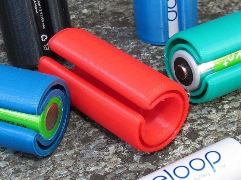 Yet Another AA to C Battery Adapter