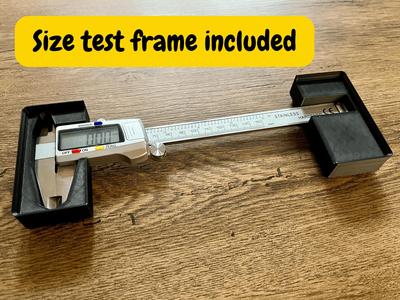 Gridfinity Bin for Digital Caliper