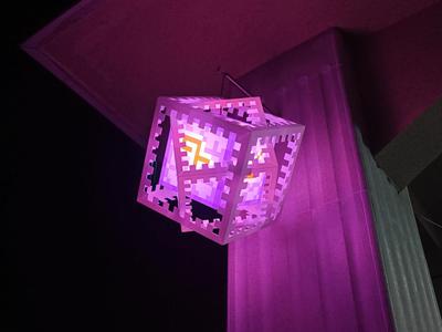 Ender crystal lantern