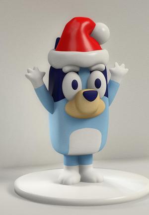 Santa Bluey