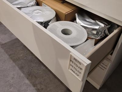Filament Drawer labeling
