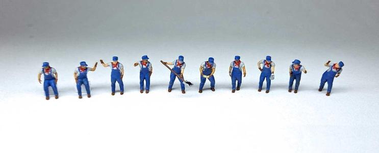 N Scale Steam Era Engineer Figures