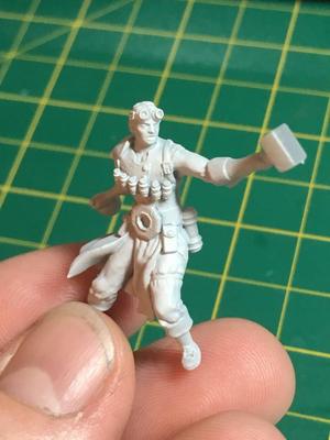28mm EnchanterArtificer Miniature