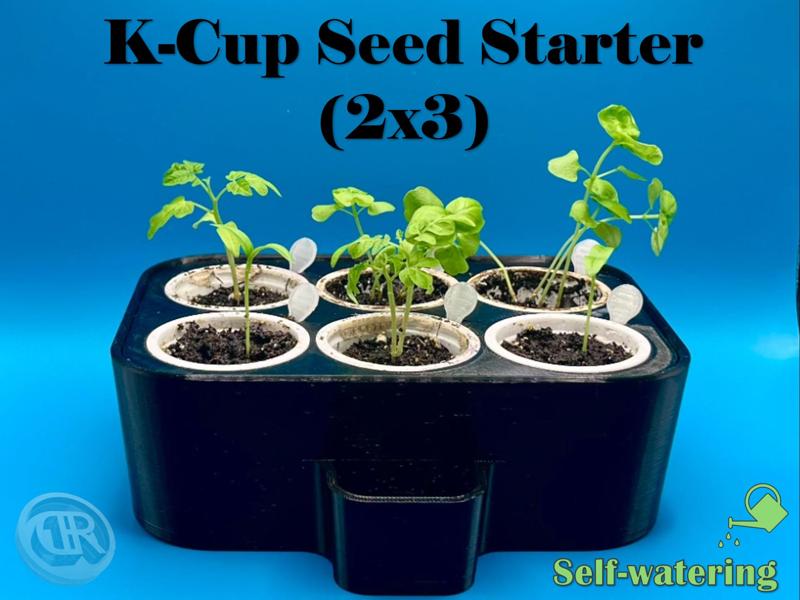 K-Cup Seed Starter (2x3) - Self Watering Planter
