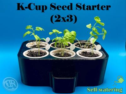 K-Cup Seed Starter (2x3) - Self Watering Planter