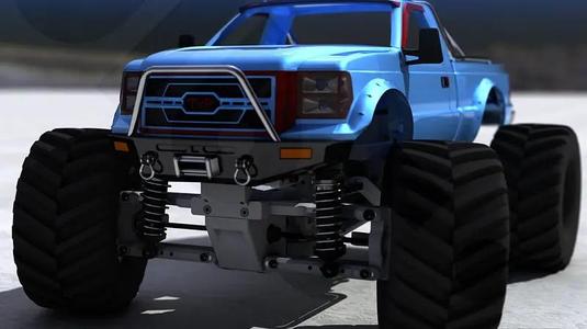 MyRCCar Typical Pickup 2. 1/10 Multi-Wheelbase and Multi-Style RC Truck Body