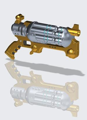 Skitarii Phosphor Blast Pistol Prop