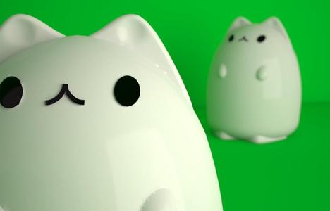 Pusheen lamp v2
