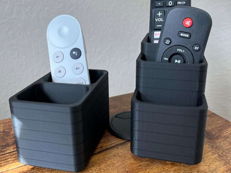 Remote Control Caddy – 3 or 2 bays