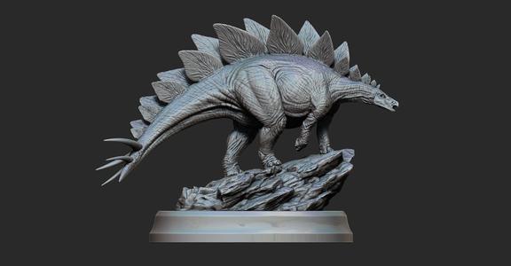 The Lost World Jurassic World Stegosaurus – 3D Print Model