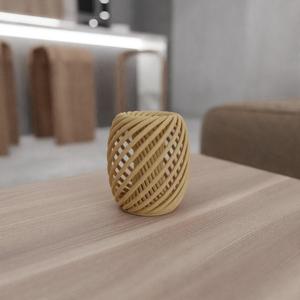 3D Helix Flower Vase Stl with 3D Print Stl File & Vases, Home Decor, Geometric Vase, 3D Printing, Ready to Print, 3D Printed Gifts, 3D Print