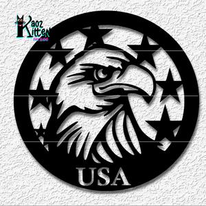 USA Eagle wall art United States of America decor