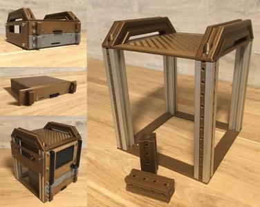 6″ Rack Enclosure, Customizable