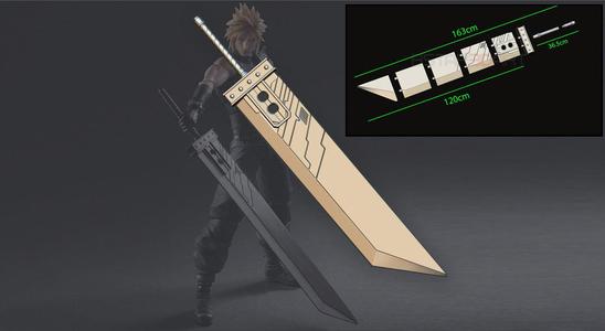 Buster Sword Cloud – Final Fantasy VII Remake