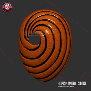 Naruto Tobi Obito Uchiha Mask Cosplay Halloween Costume