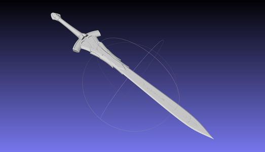Fate Mordred Sword Printable Assembly