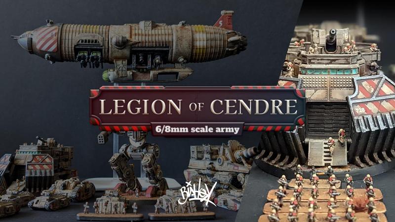 LEGION OF CENDRE KICKSTARTER LATE PLEDGE  ALL IN