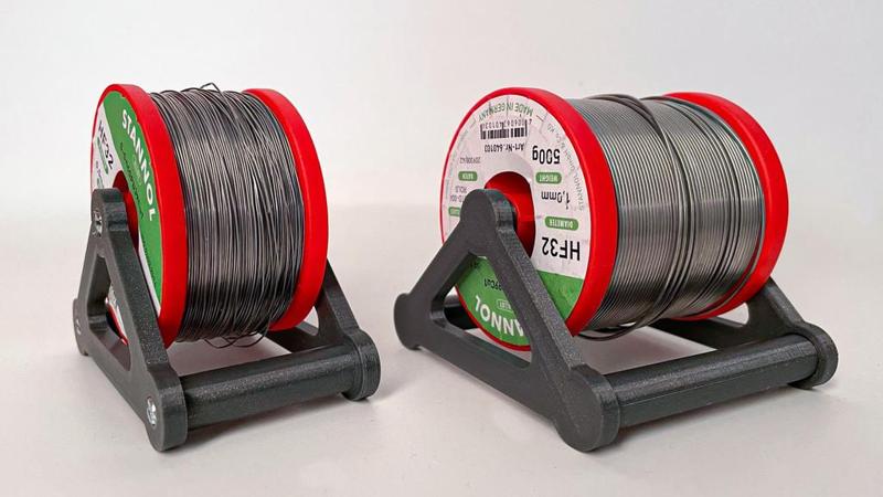 Solder Spool Holder (250gr/500gr) with Wall Bracket