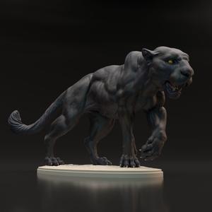Black Panther for 3D Printing