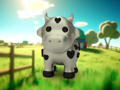 Love Cow Vase: A Heartwarming Valentine’s Day Tribute