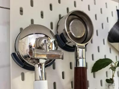 IKEA Pegboard Coffee Handle Holder