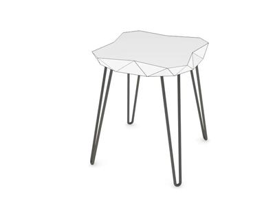 Cubistic stool