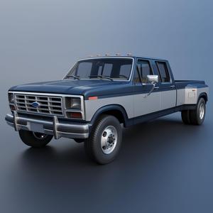 Pickup Truck F-350 Crew Cab 1983