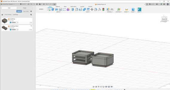 Parametric Gridfinity Riser