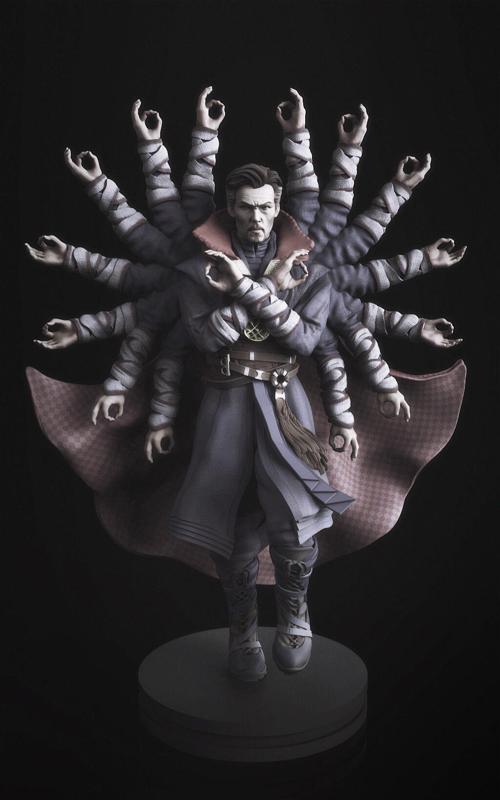 Doctor Strange 3D Print Model Avengers Marvel MCU