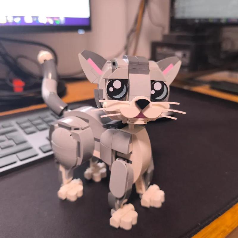 Better Whiskers for LEGO 31163 Playful Cat