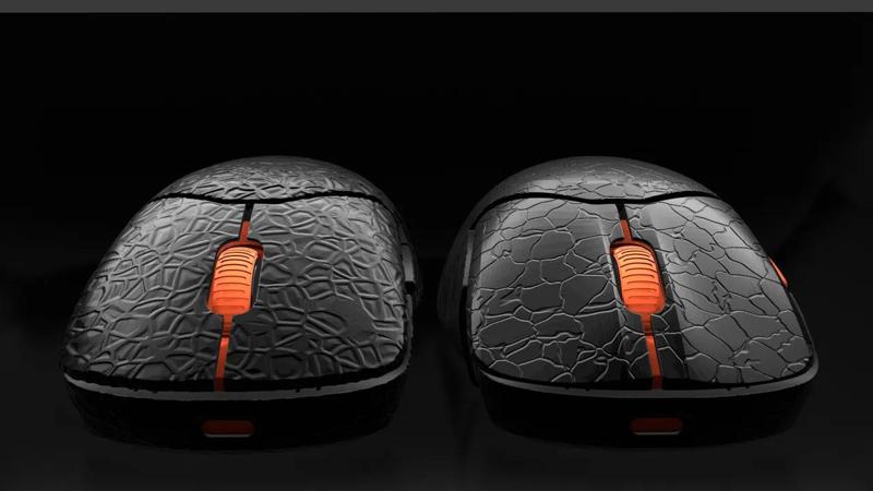HyperX Pulsefire Saga Voronoi & cracked (Update: 4-3x Smaller files)