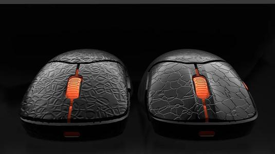 HyperX Pulsefire Saga Voronoi & cracked (Update: 4-3x Smaller files)
